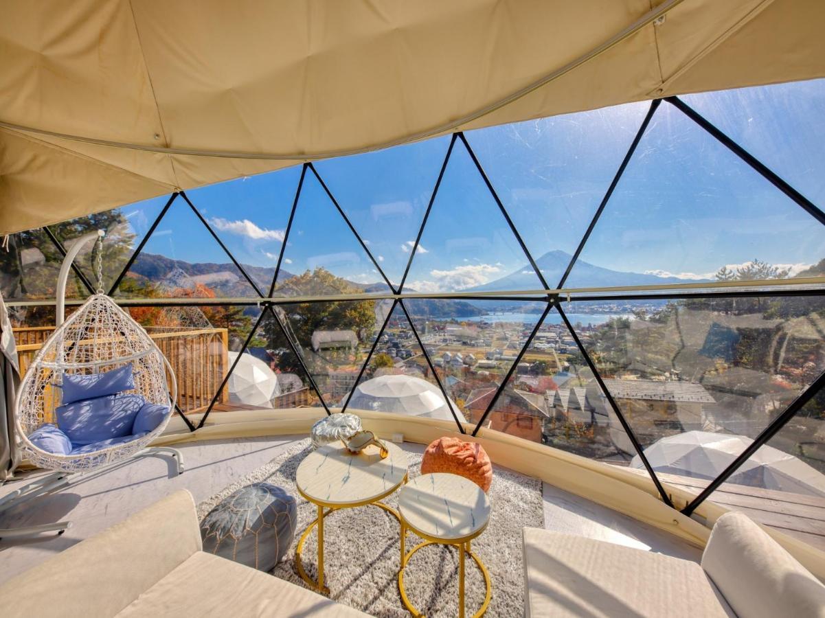Mt,Fuji Glamping Terrace Minenohana - Vacation Stay 35711V Fujikawaguchiko Exterior foto